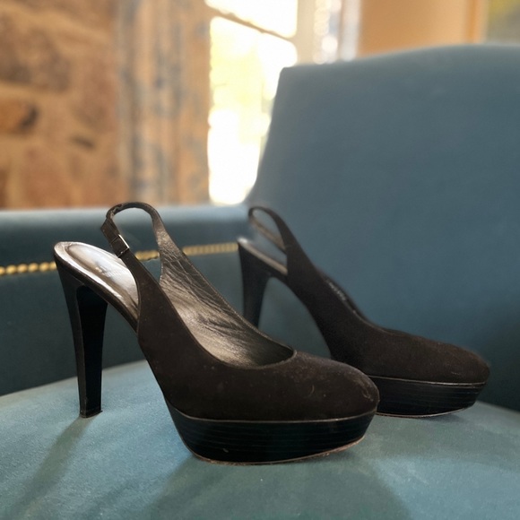 Stuart Weitzman Stiltssling platform slingback sandals - Picture 2 of 10